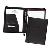 Cape Ann Full Grain Leather Zip Pad Folio